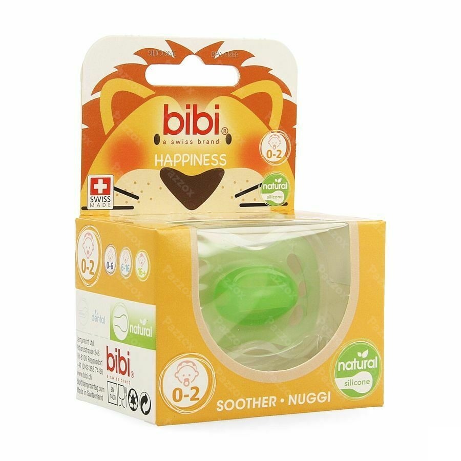 Bibi Sucette Happiness Natural Newborn 0-2m