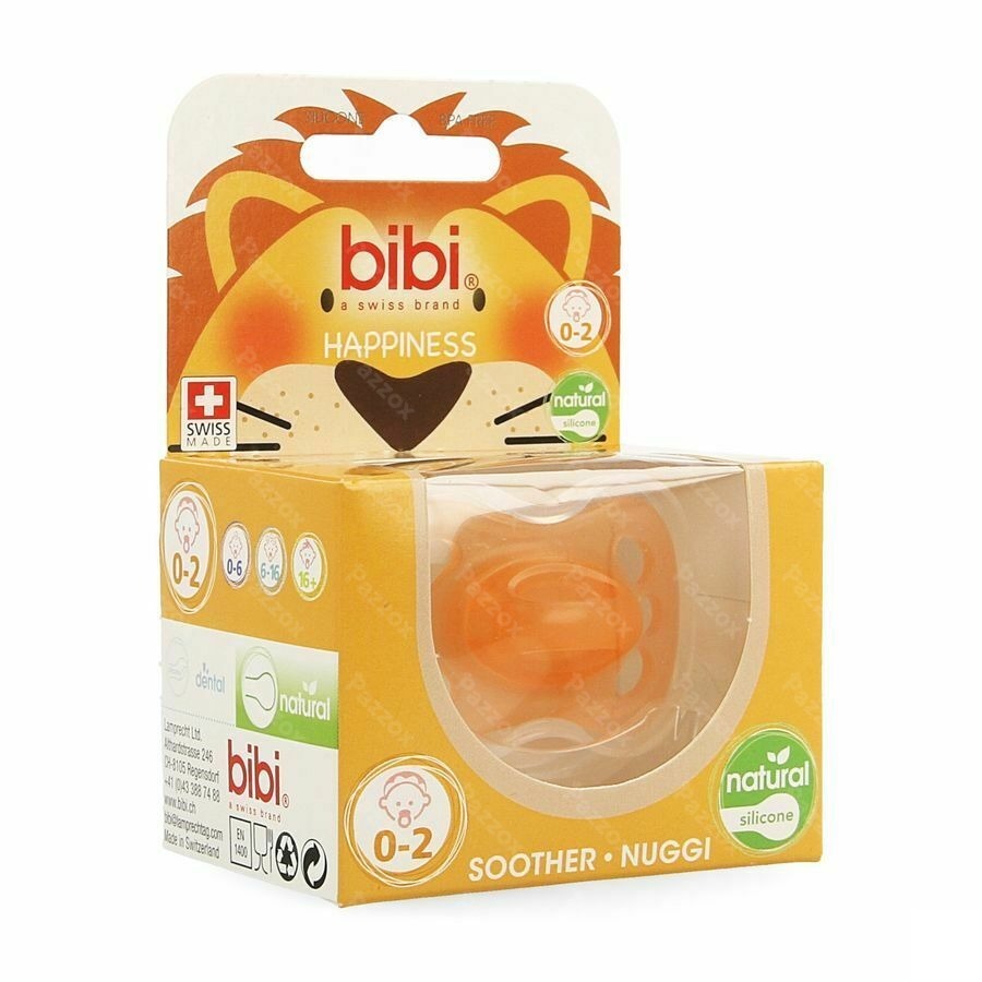 Bibi Sucette Happiness Natural Newborn 0-2m