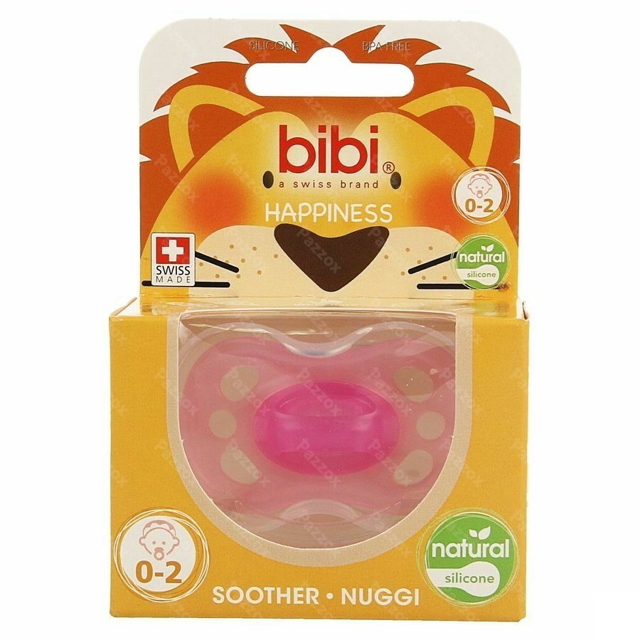 Bibi Sucette Happiness Natural Newborn 0-2m