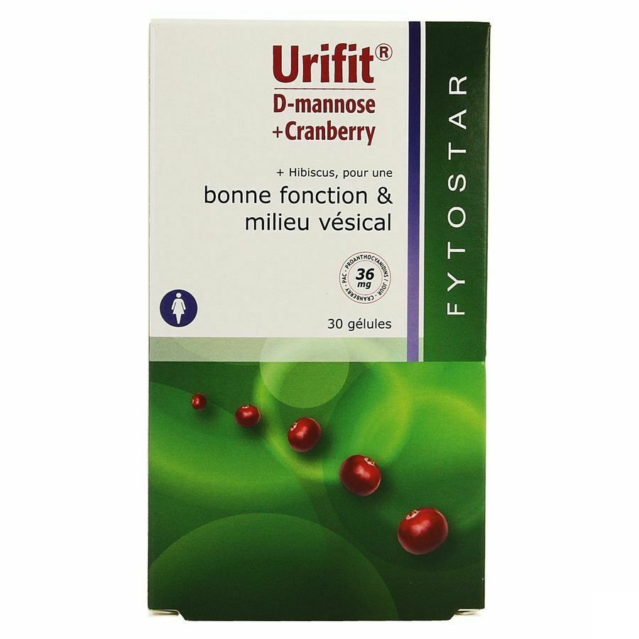Fytostar Urifit D-mannose + Cranberry Caps 30