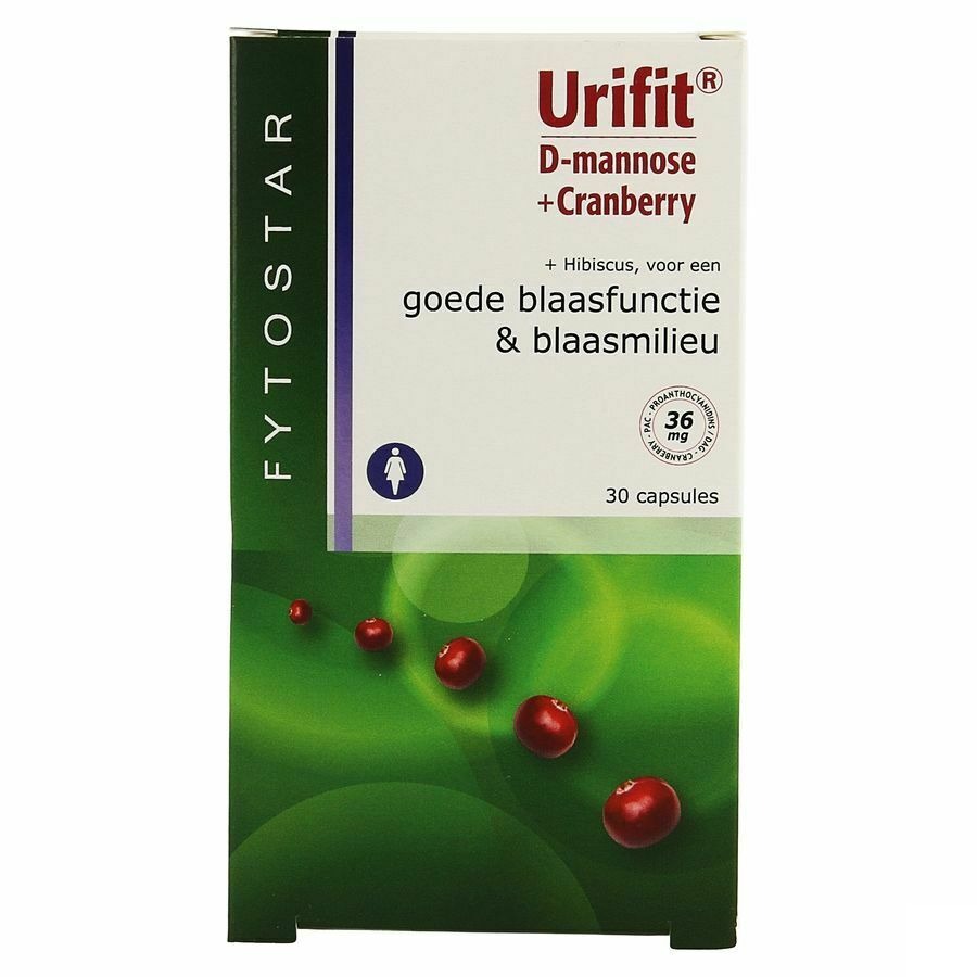 Fytostar Urifit D-mannose + Cranberry Caps 30