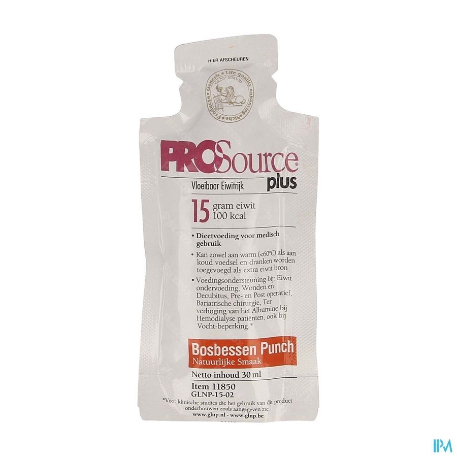 Prosource Plus Myrtille 15g Protein Sach 1x30ml