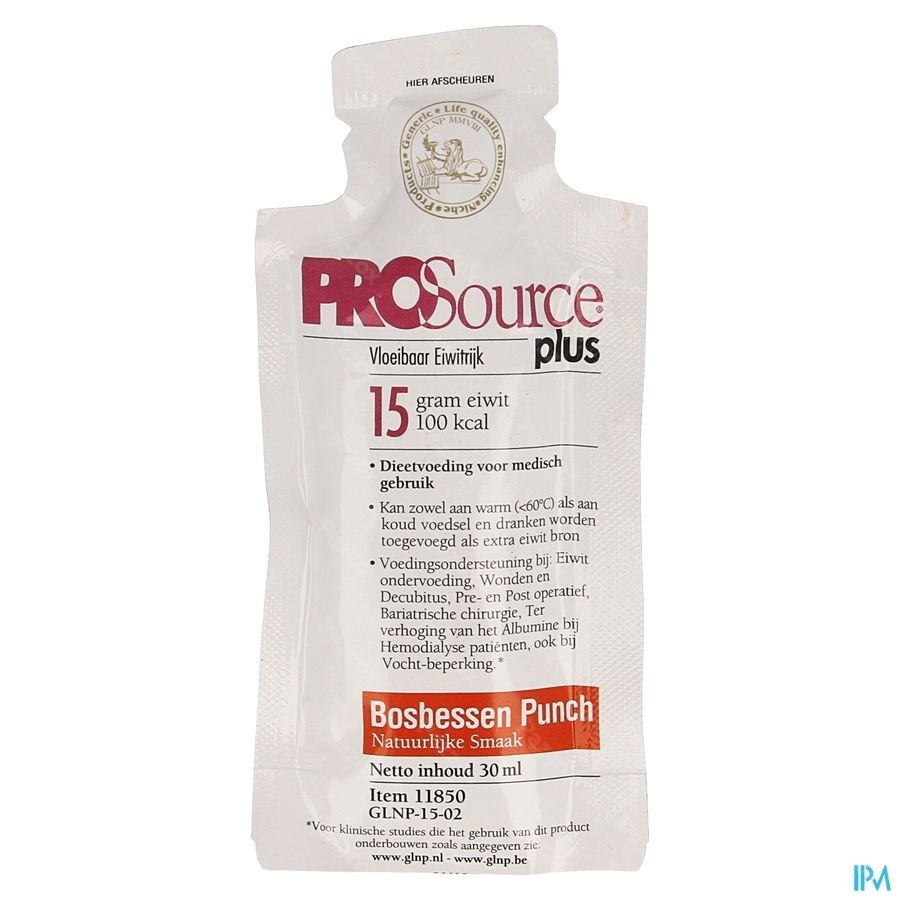 Prosource Plus Myrtille 15g Protein Sach 1x30ml