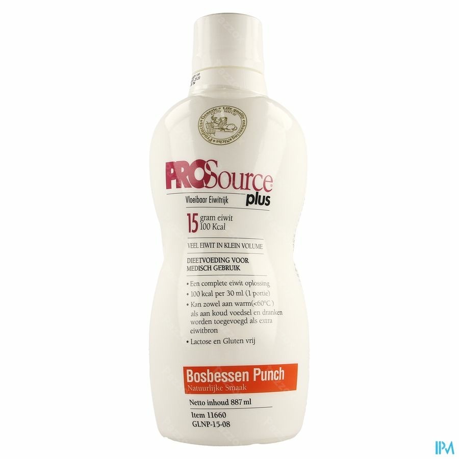 Prosource Plus Myrtille 15g Protein/30ml Fl 887ml
