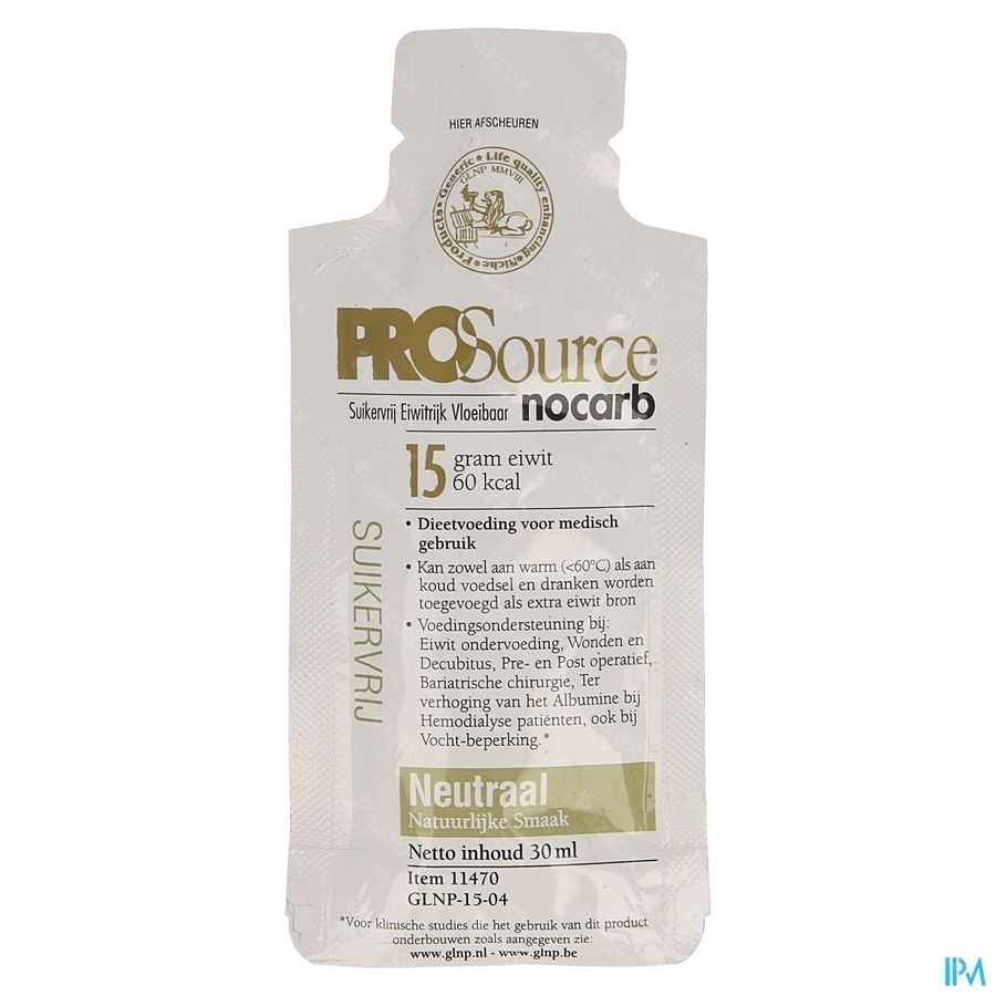 Prosource Nocarb Neutre 15g Protein Sach 1x30ml