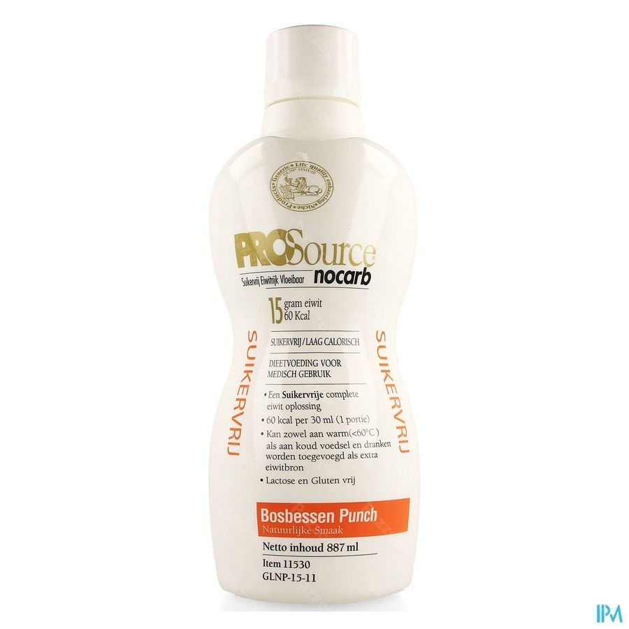 Prosource Nocarb Myrtille 15g Prot./30ml Fl 887ml