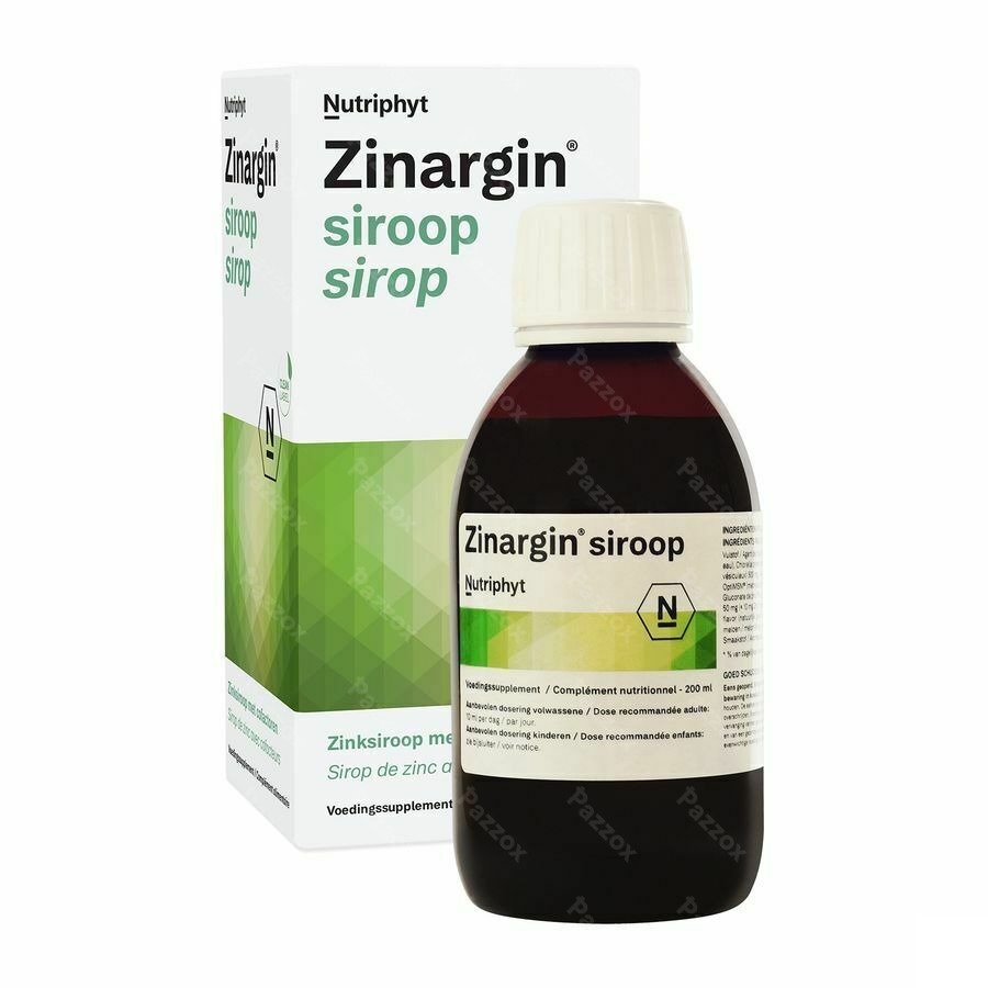 Zinargin Siroop 200ml Nutriphyt