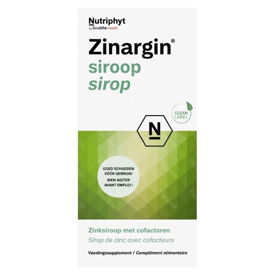 Zinargin Siroop 200ml Nutriphyt