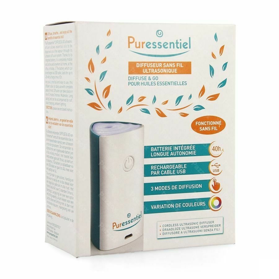 Puressentiel Diffuseur Ultrasonique Diffuse&go