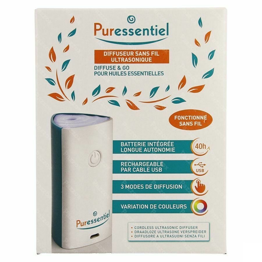 Puressentiel Diffuseur Ultrasonique Diffuse&go