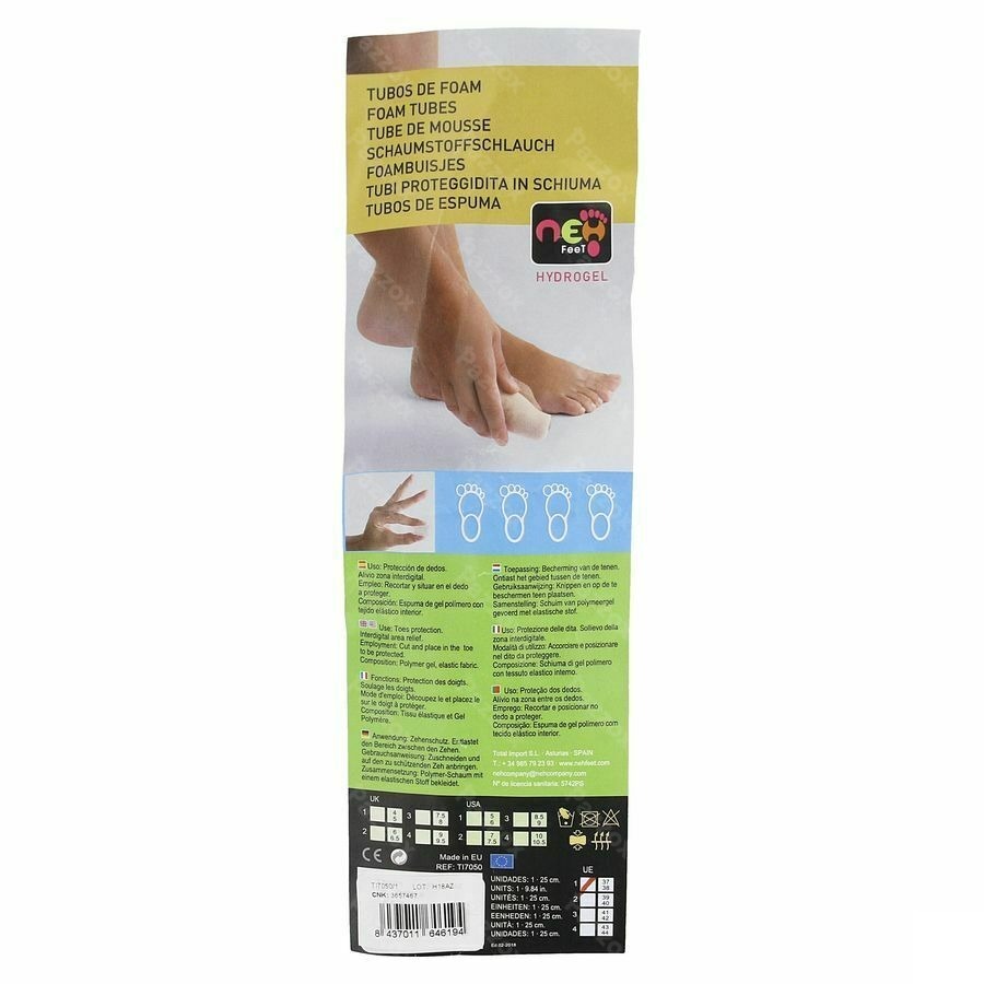 Neh Tube Mousse Diam. 1,5cm Long 24,5cm