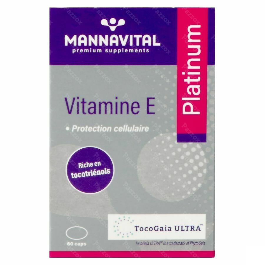 Mannavital Vitamine E 60 Capsules