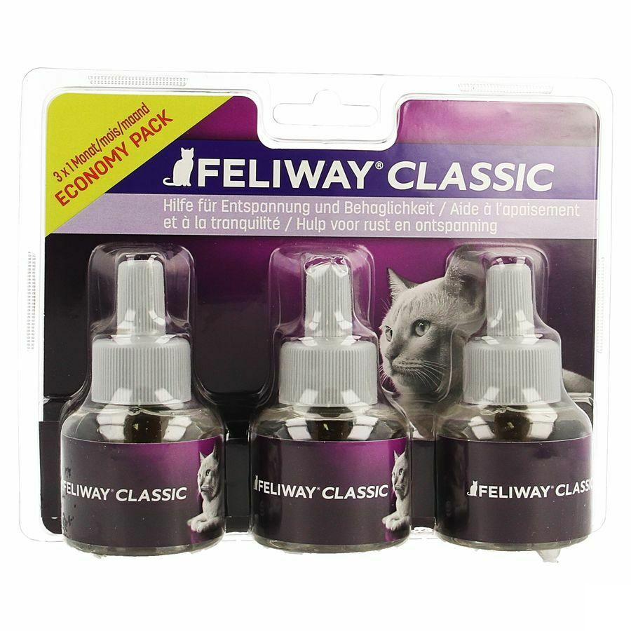 Feliway Classic 3-pack Recharge 3x48ml