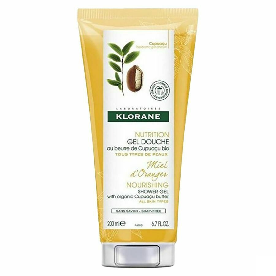 Klorane Corps Gel Douche Miel Oranger Fl 200ml