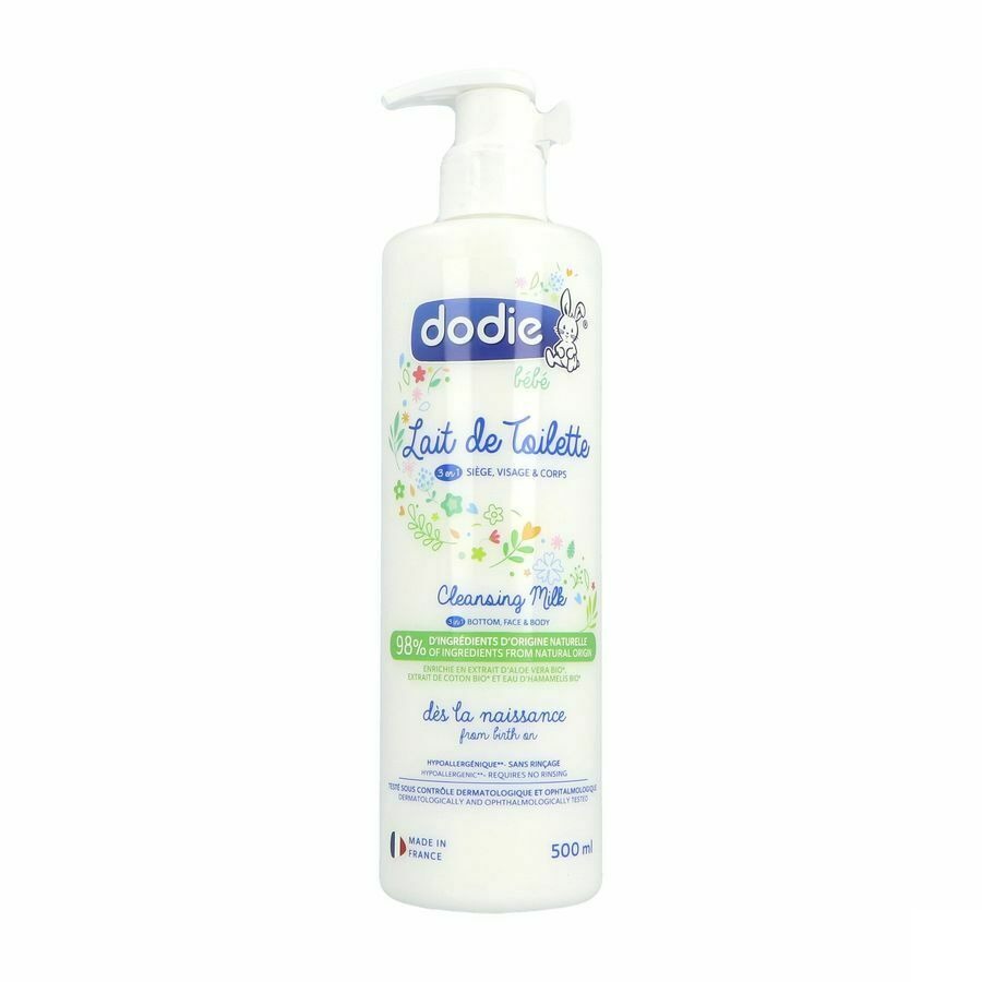 Dodie Reinigingsmelk 3in1 500ml