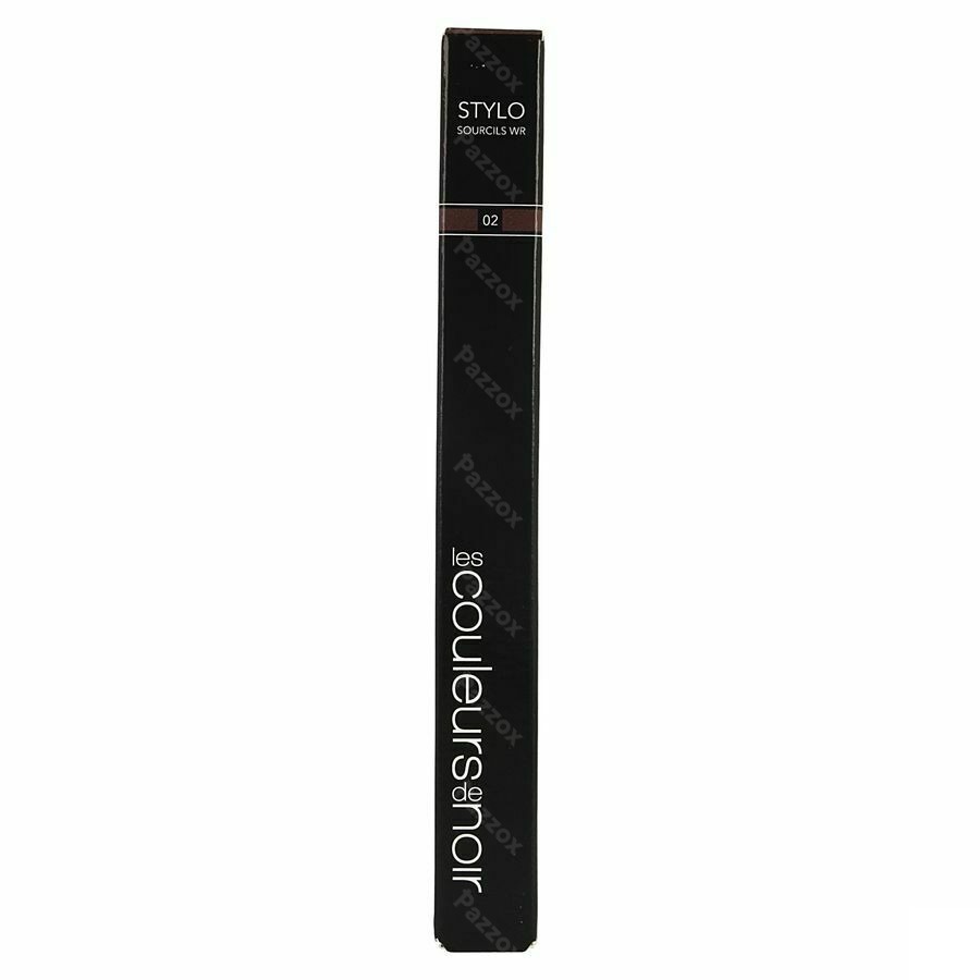 Couleurs De Noir Stylo Wenkbr.02 Brunette/zwart