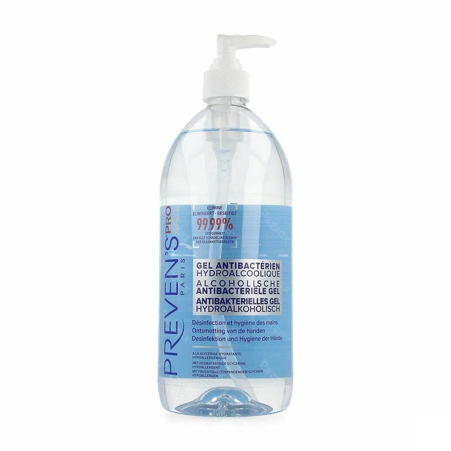 Preven's Alcoholische Antibacteriele Gel Fl 1l