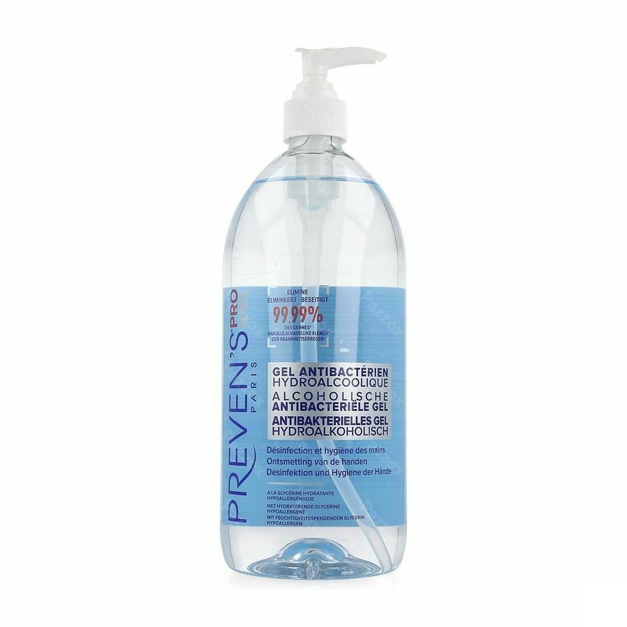 Preven's Alcoholische Antibacteriele Gel Fl 1l