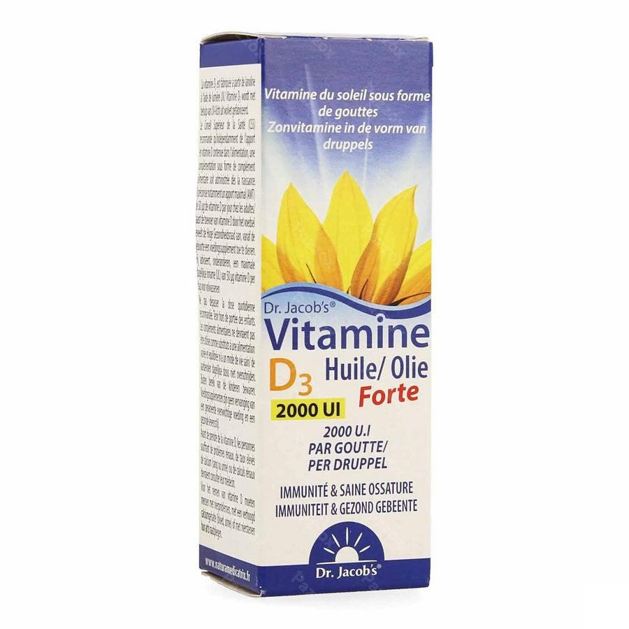 Vitamine D3 Forte Fl 20ml kopen - Pazzox, online apotheek