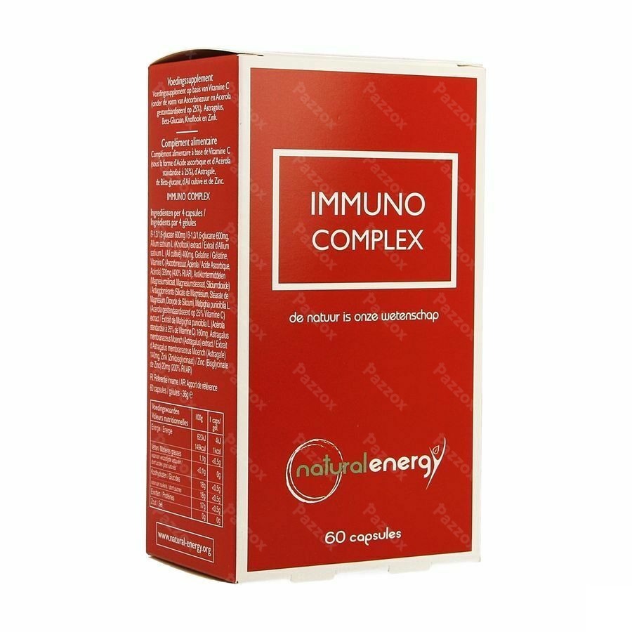 Natural Energy Immuno Complex Caps 60