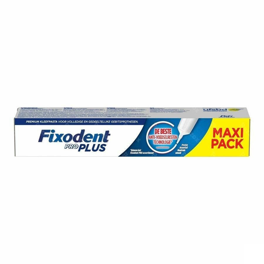 Fixodent Pro Plus A/voedselresten Kleefpasta 57g