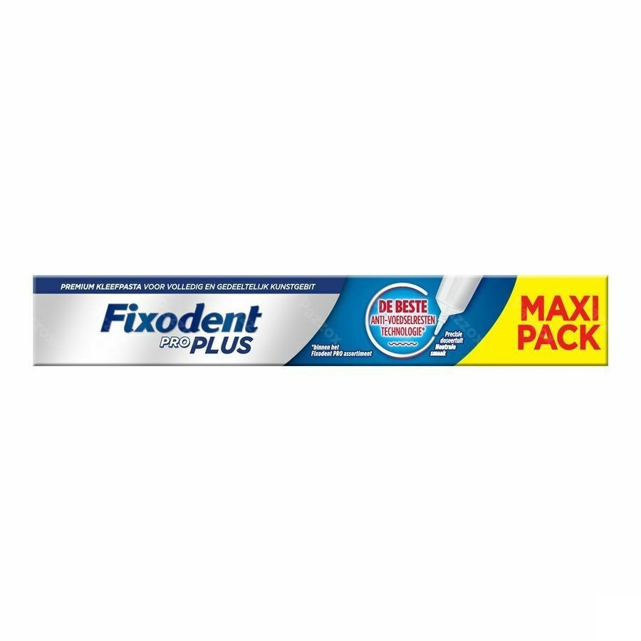 Fixodent Pro Plus A/voedselresten Kleefpasta 57g