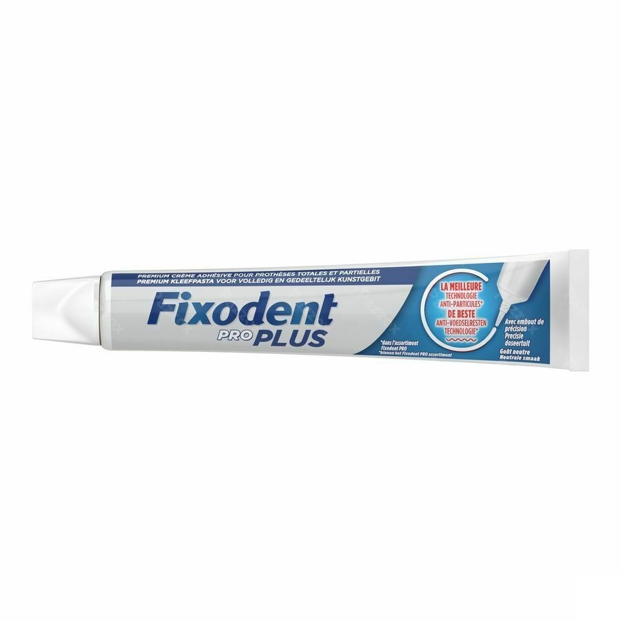 Fixodent Pro Plus A/voedselresten Kleefpasta 57g