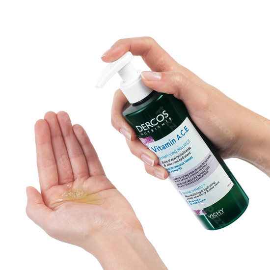 Vichy Dercos Nutrients Revitaliserende Glansshampoo Vitamine ACE 250ml