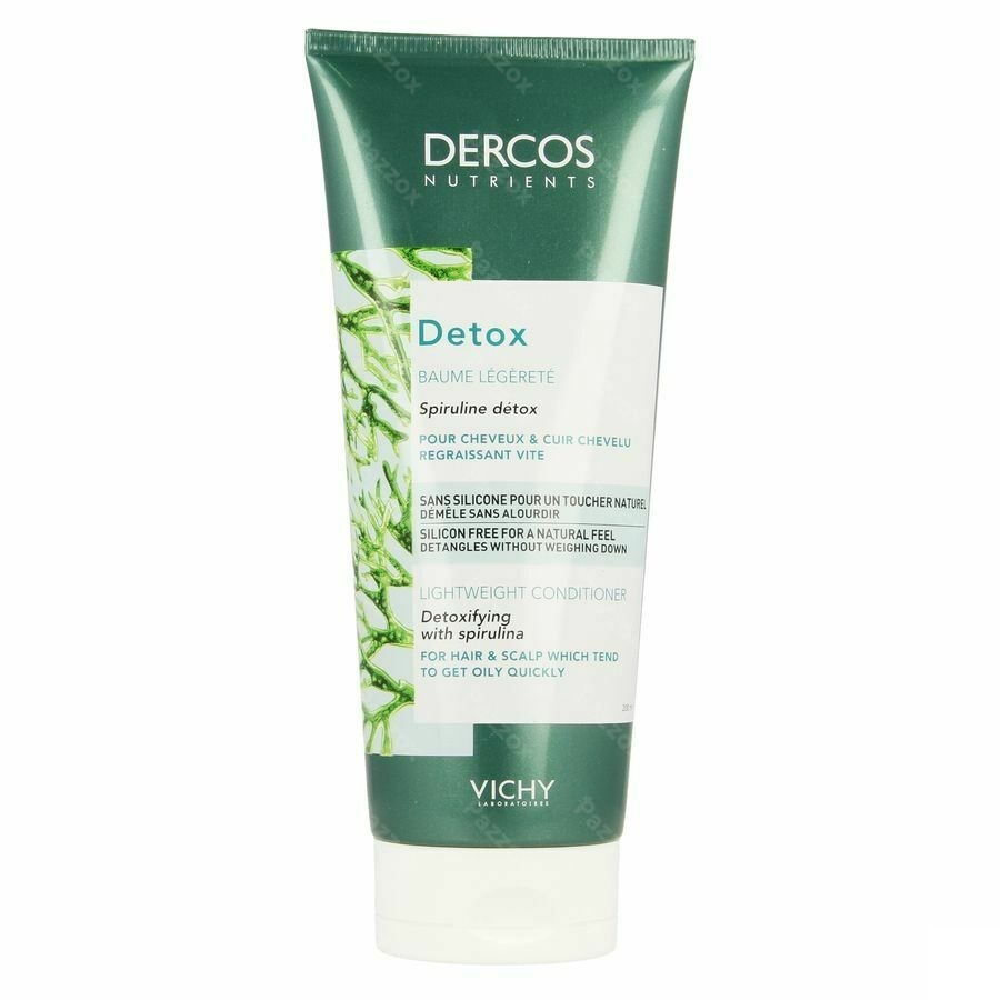 Vichy Dercos Nutrients Detox Lichte Conditioner Vet Haar 200ml