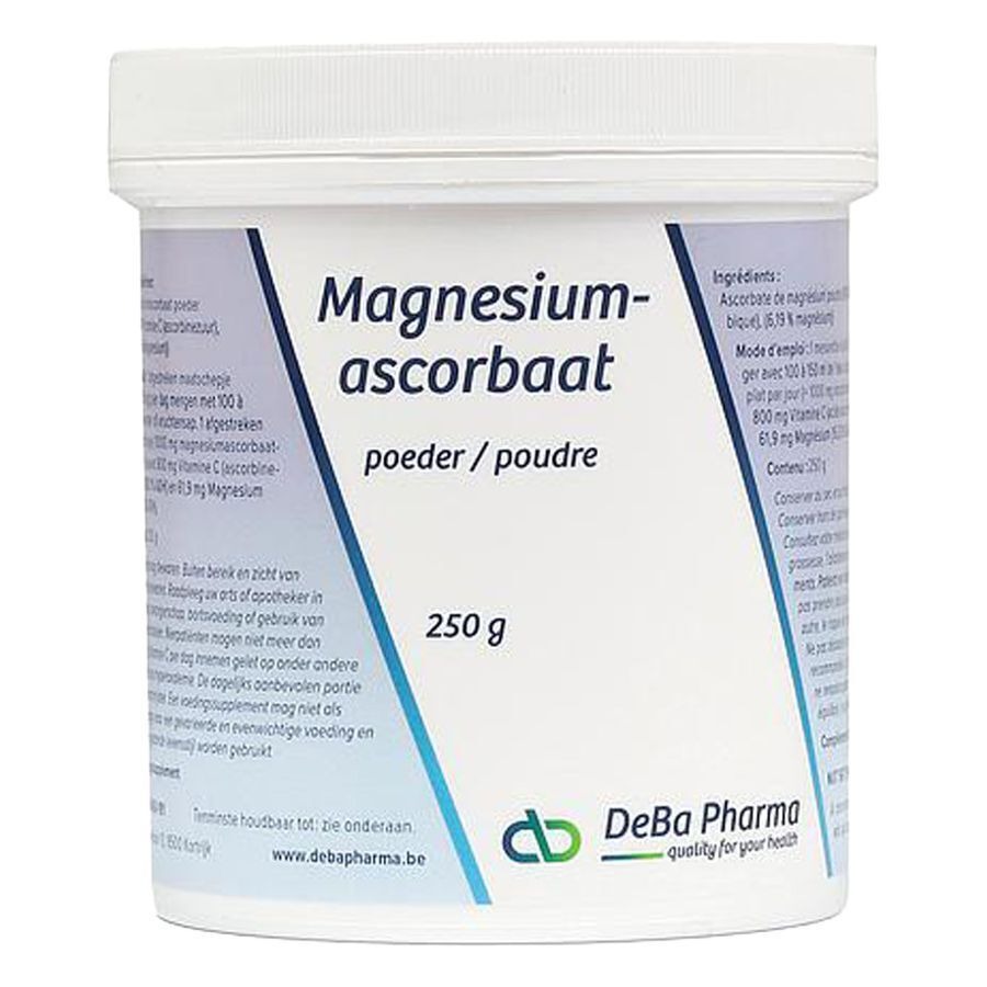 Ascorbate Magnesium Pdr 250g Deba