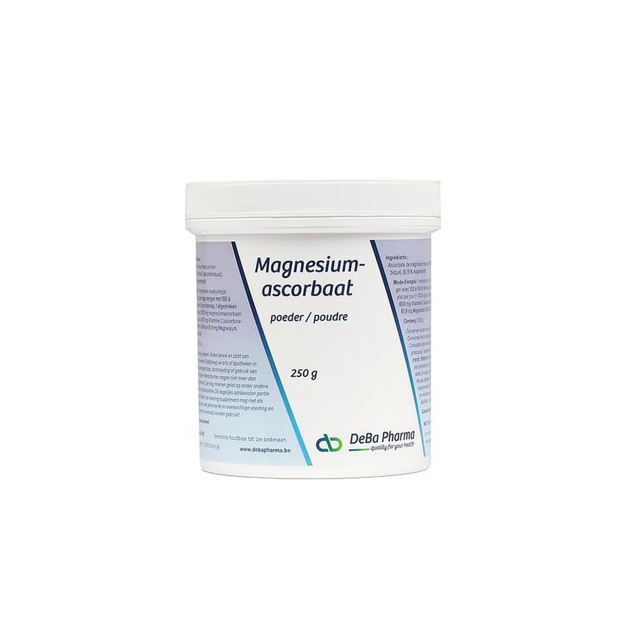 Ascorbate Magnesium Pdr 250g Deba