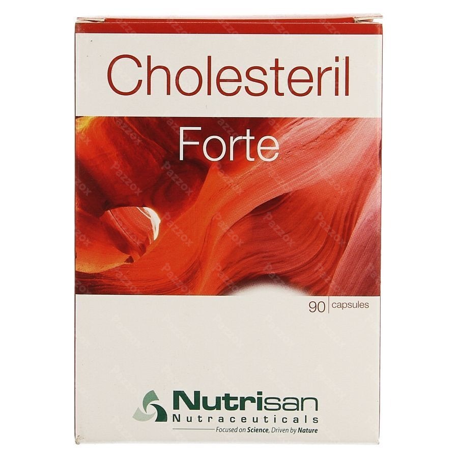 Nutrisan Cholesteril Forte 90 Vegetarische Capsules