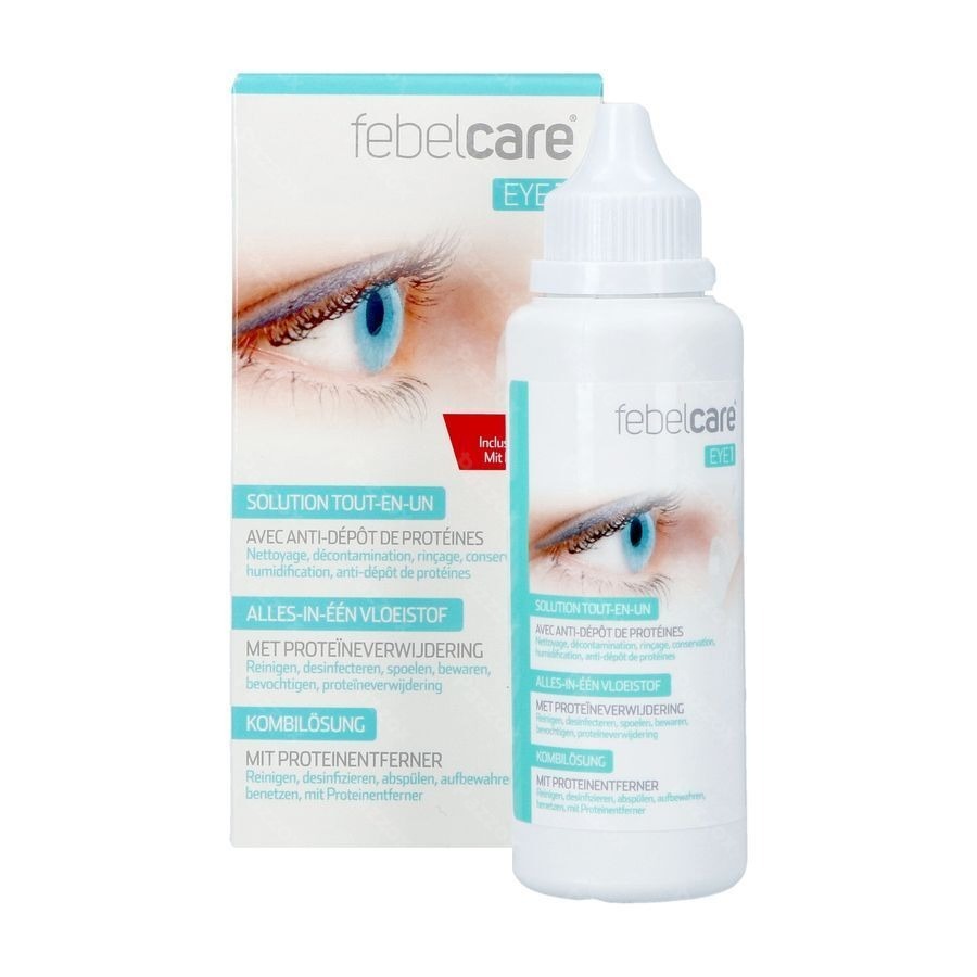 Febelcare Eye 1 Solution Lentille Tout En Un 100ml