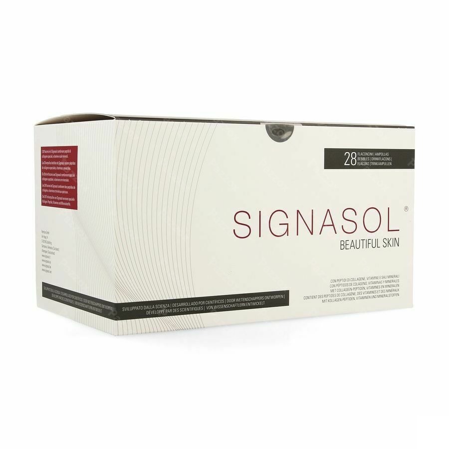 Signasol Beautiful Skin Voedingssupplement Collageen 28 Flesjes