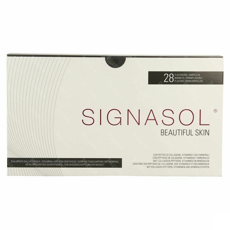 Signasol Beautiful Skin Voedingssupplement Collageen 28 Flesjes