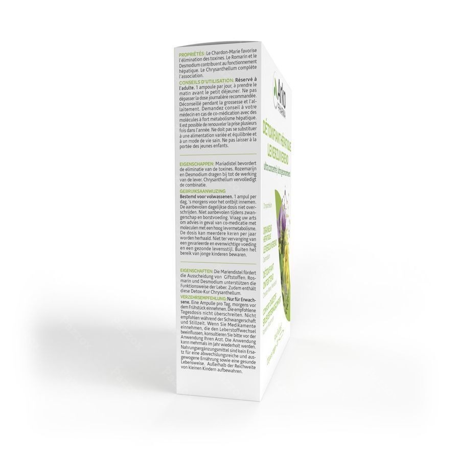Arkofluide Detoxifiant Hepatique Amp 20x10ml