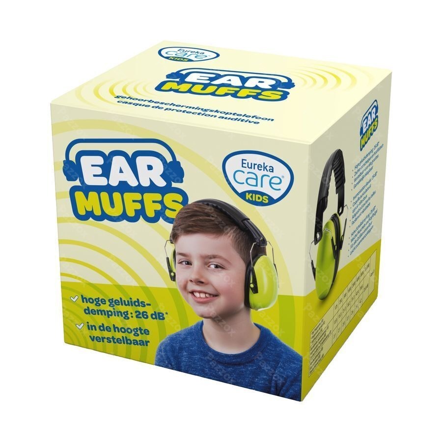 Eureka Care Gehoorbescherming Koptelefoon 3-12 jaar Fluo