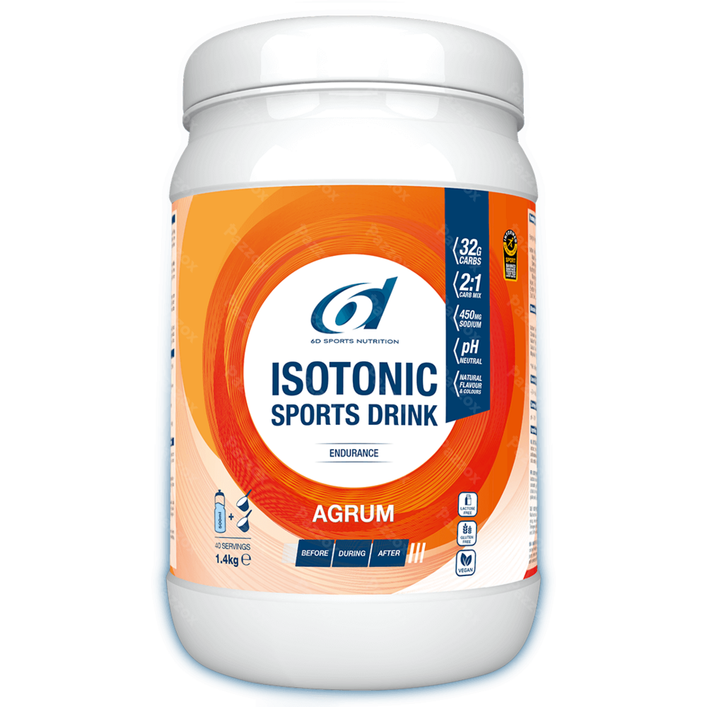 6d Sports Nutrition Isotonic Sports Drink Agrum 1,4kg