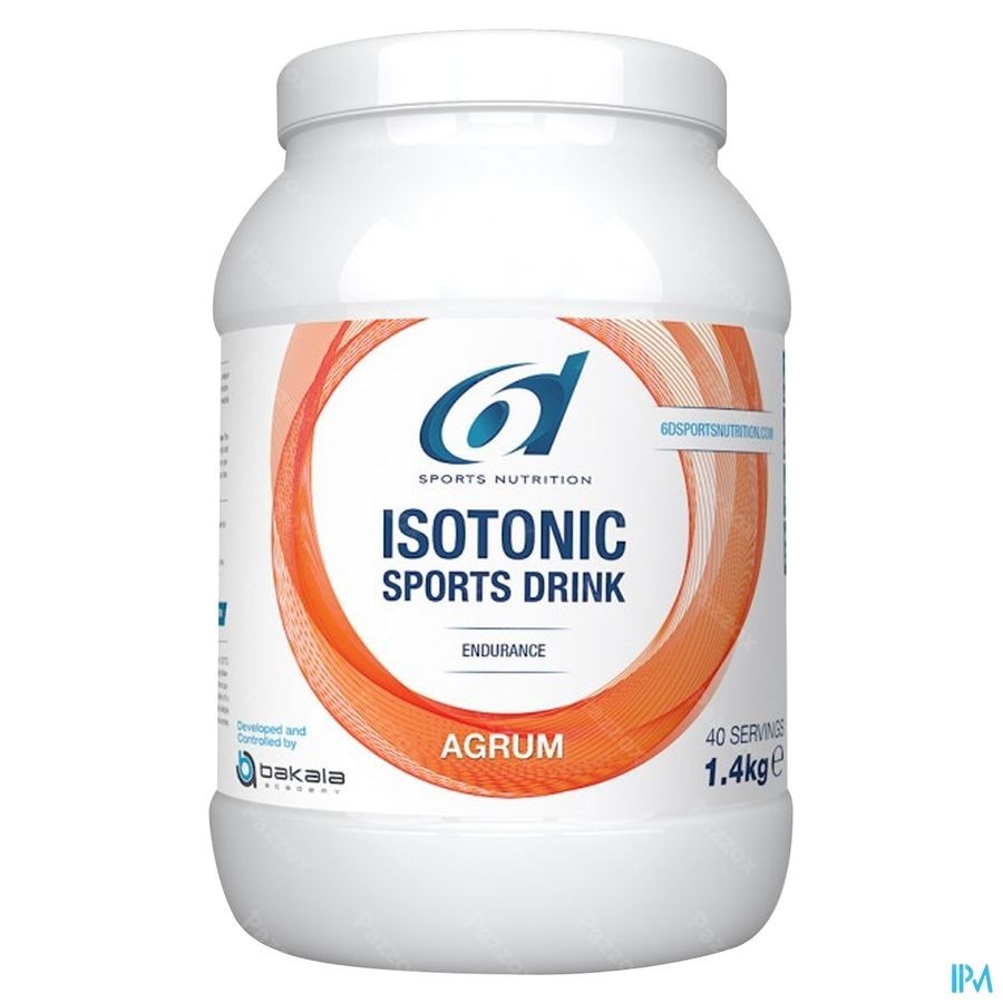6d Sports Nutrition Isotonic Sports Drink Agrum 1,4kg