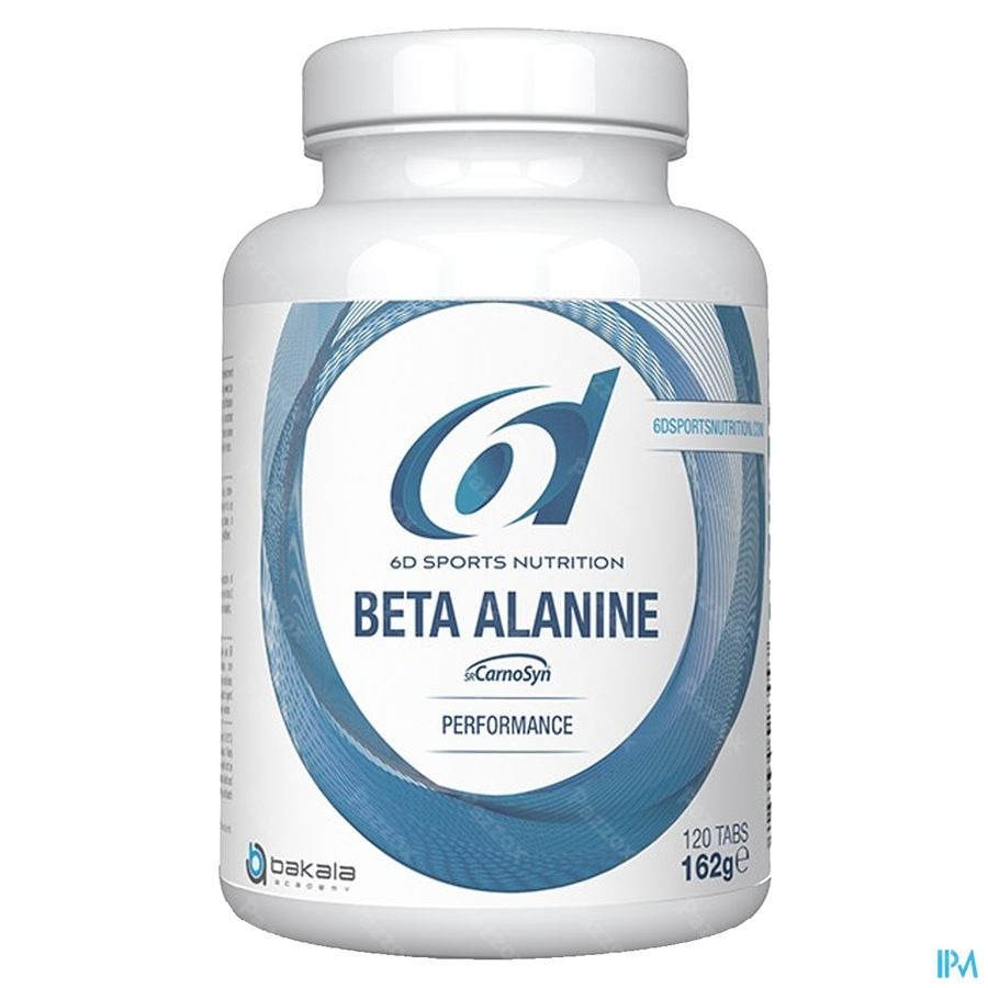 6d Sports Nutrition Beta Alanine 120 Tabletten
