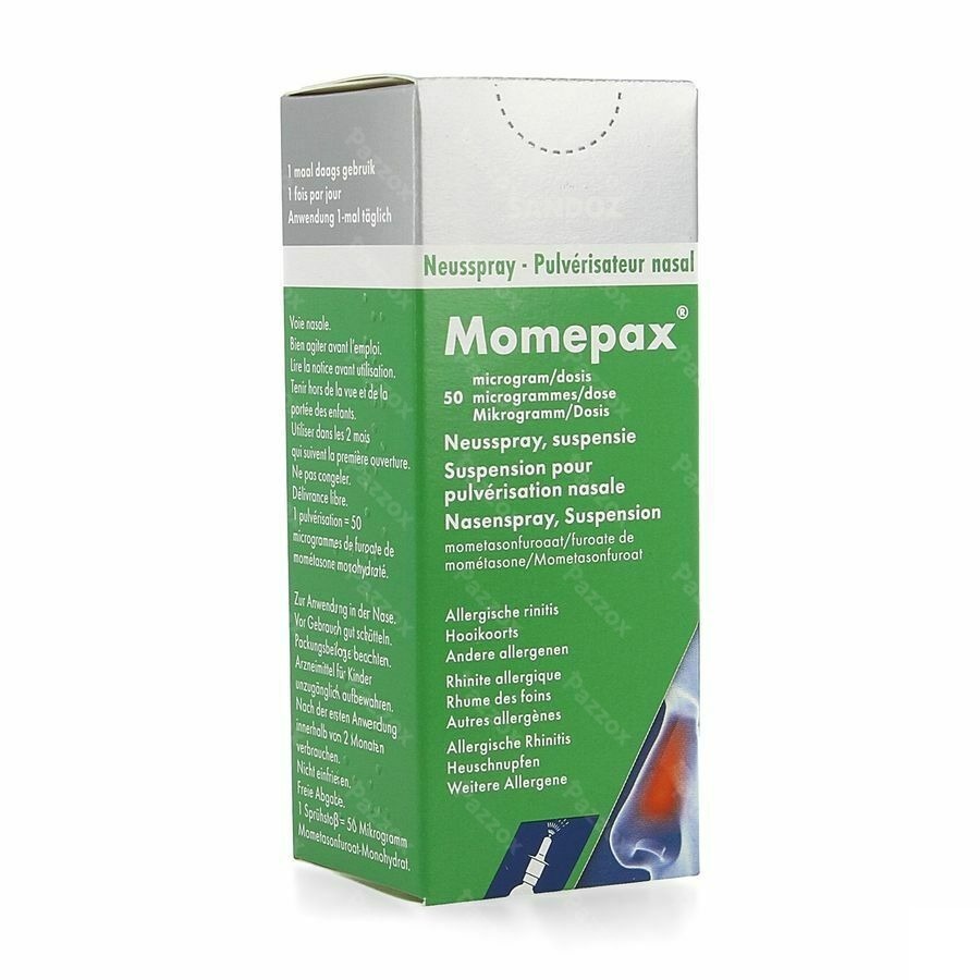 Momepax 50mcg Susp Pulv Nasal 1x140 Doses