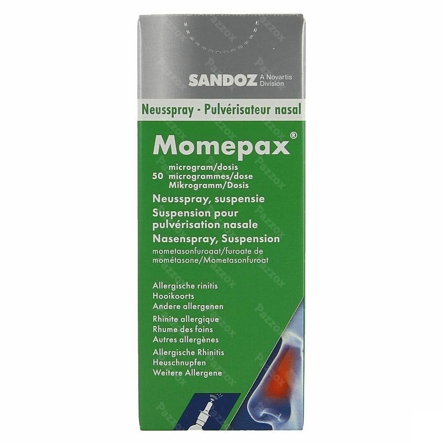 Momepax 50mcg Susp Pulv Nasal 1x140 Doses
