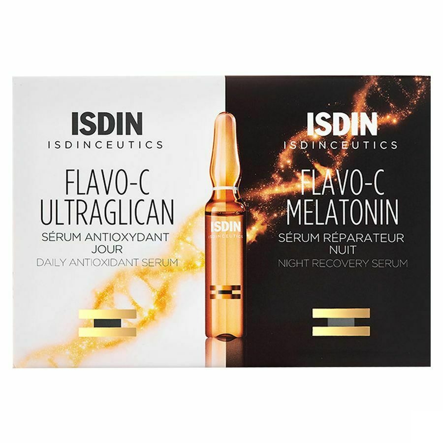 Isdinceutics Flavo-c Melat.+ultraglican Amp 10+10