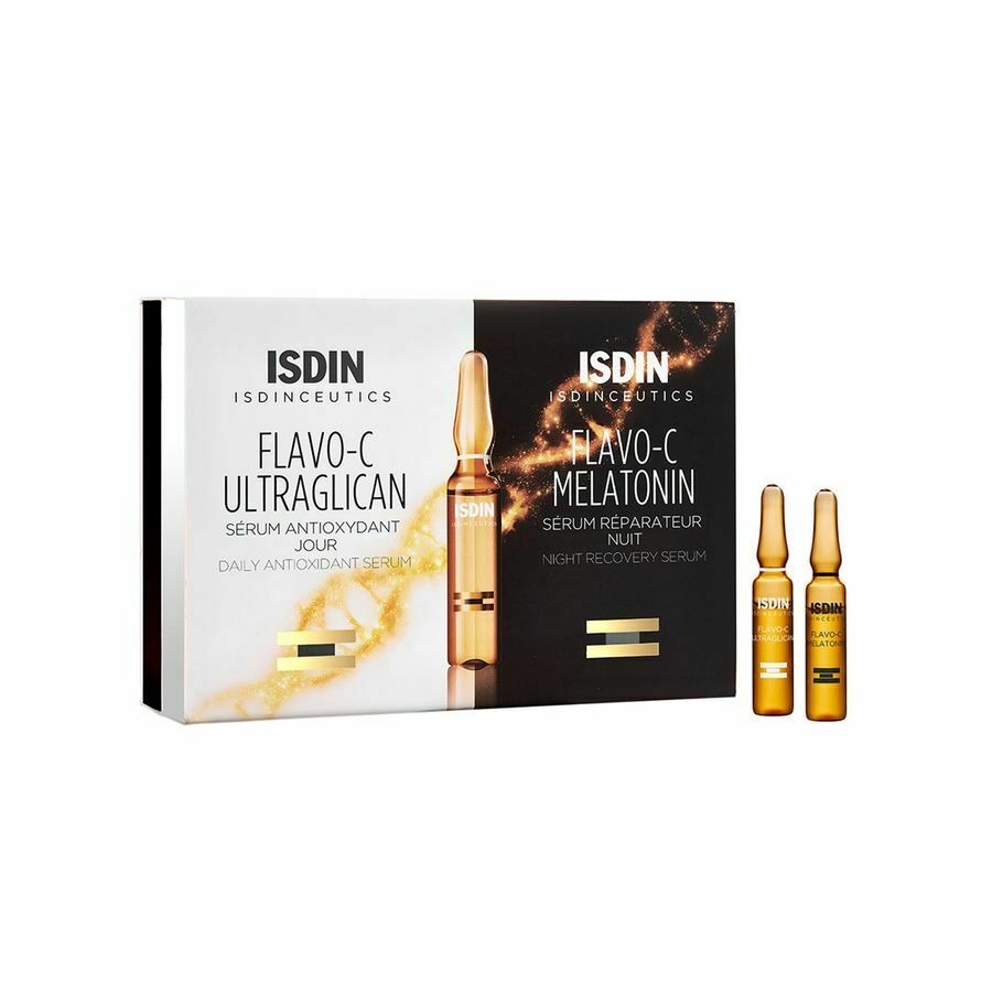 Isdinceutics Flavo-c Melat.+ultraglican Amp 10+10