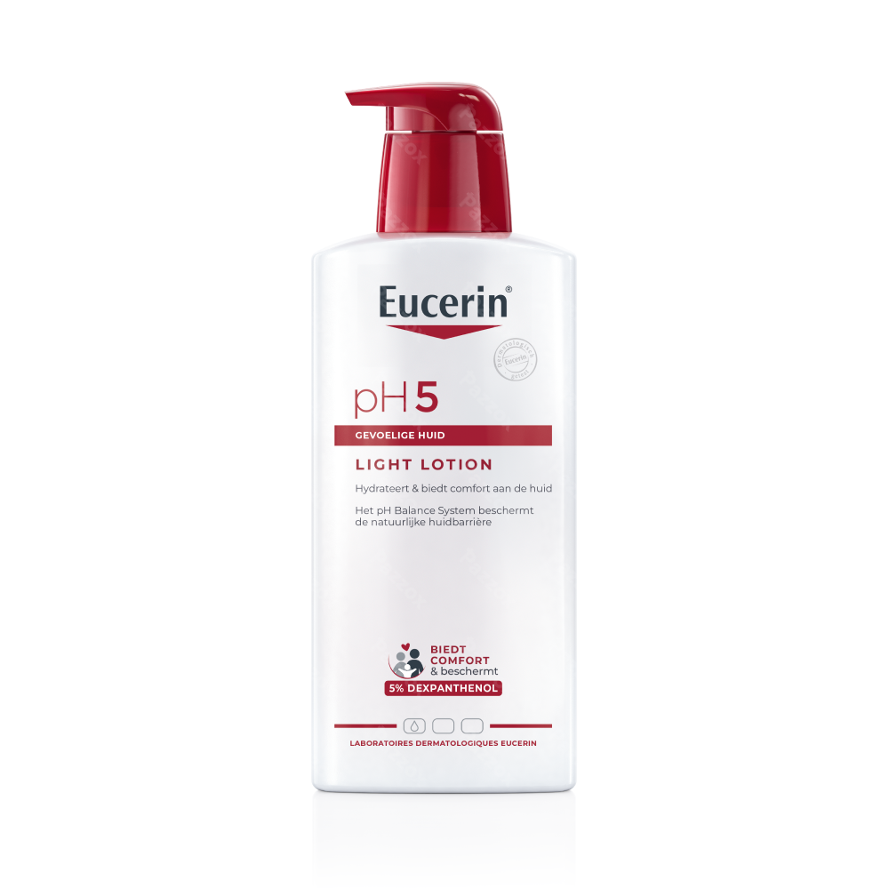 Eucerin pH5 Light Lotion Normale tot Droge Huid Pompfles 400ml