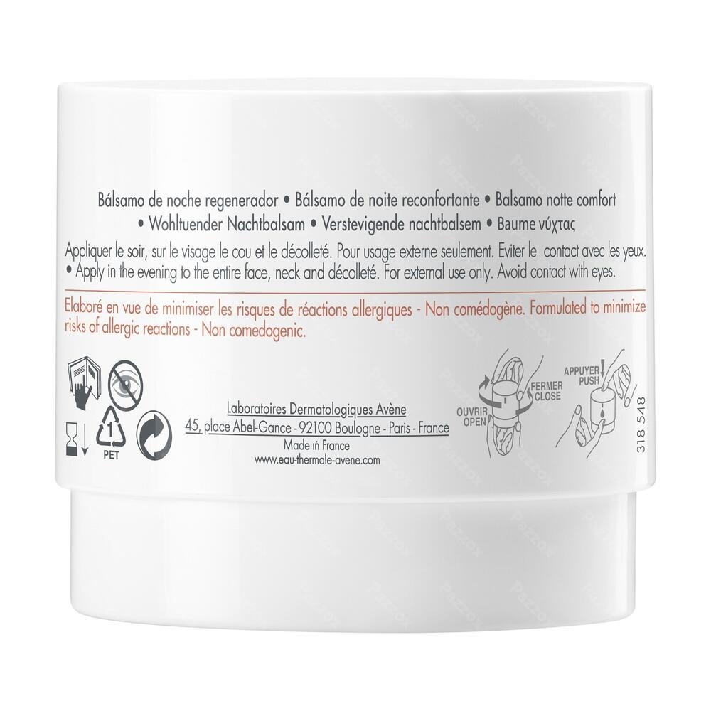 Avène DermAbsolu Baume Nuit Reconfortant 40ml