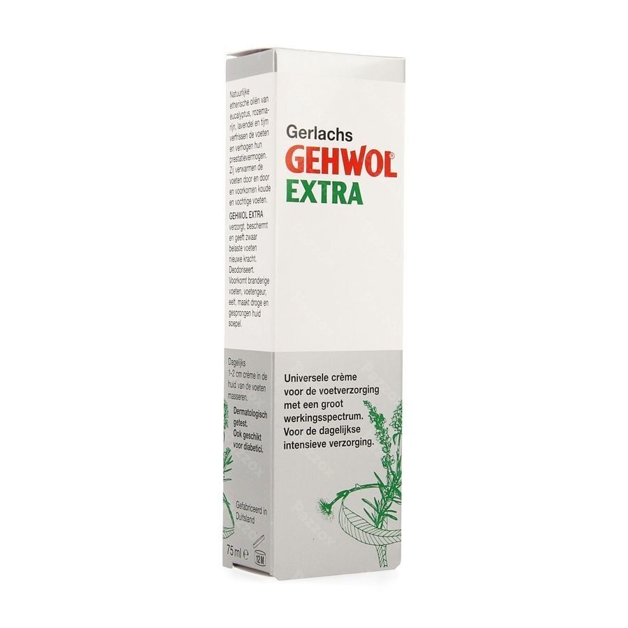 Oriëntatiepunt droog Onnodig Gehwol Voetcreme Extra 75ml Consulta kopen - Pazzox, online apotheek