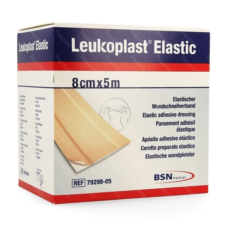 Leukoplast Elastic 5mx8cm