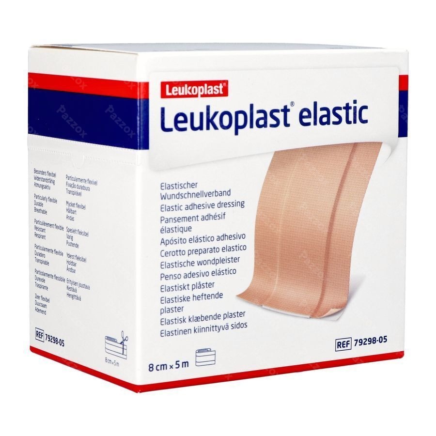 Leukoplast Elastic 5mx8cm