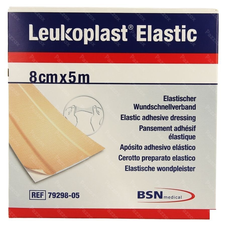 Leukoplast Elastic 5mx8cm